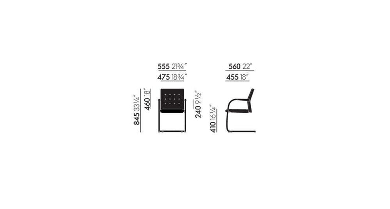 ID Visitor Trim Office Chair Vitra 