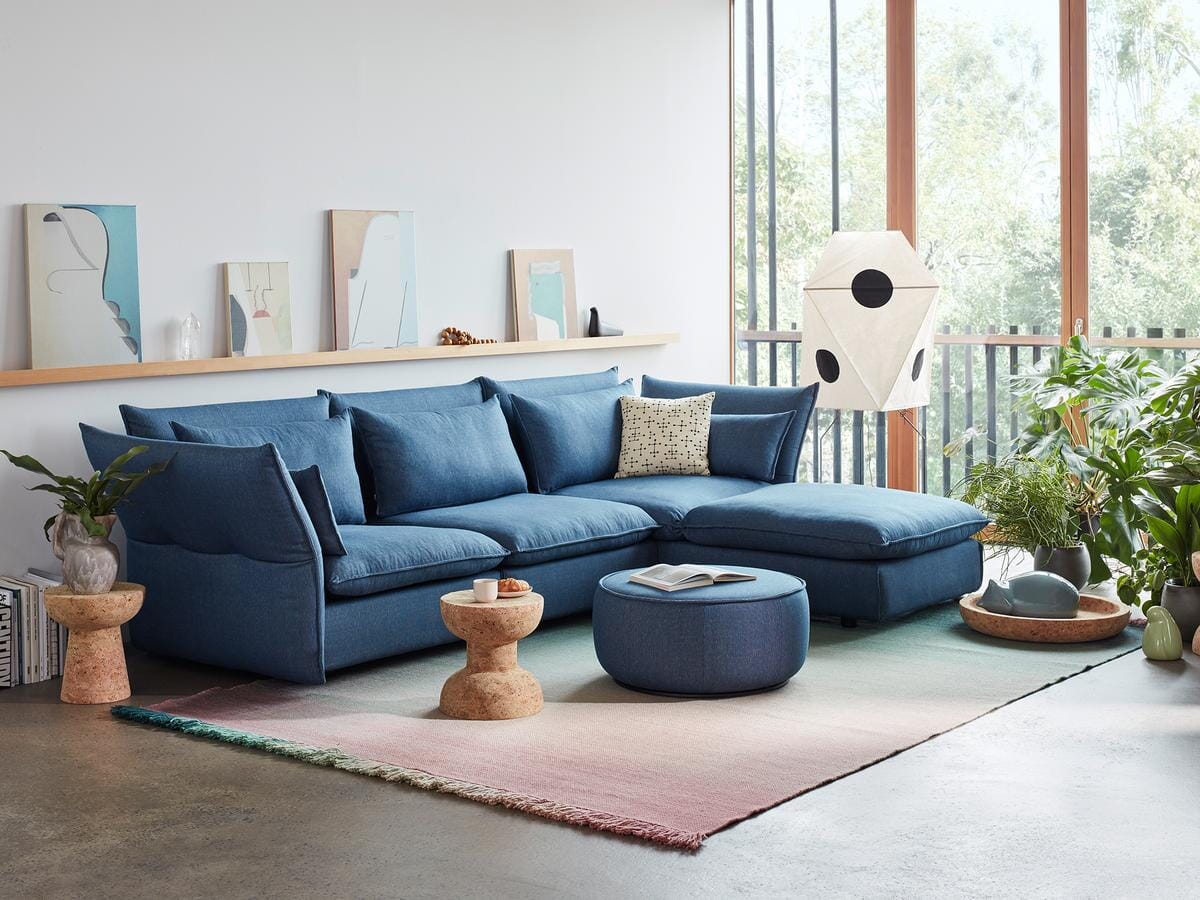 Mariposa 3 Seat Sofa Sofa Vitra 