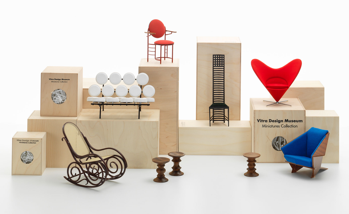 Miniature Marshmallow Sofa Art Vitra 