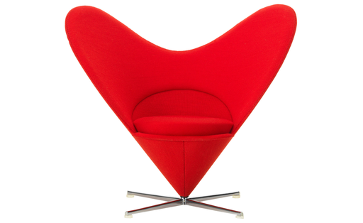 Miniature Heart Cone Chair Art Vitra 