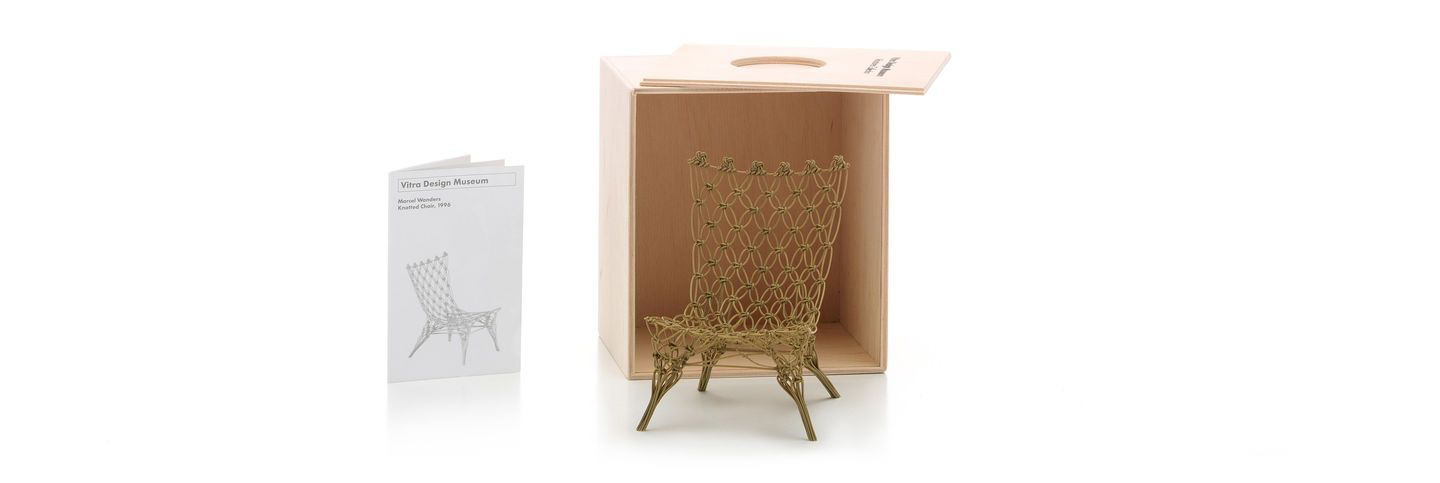 Miniature Wanders Knotted Chair Art Vitra 
