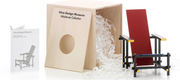Miniatures Rood Blauwe Stoel Art Vitra 