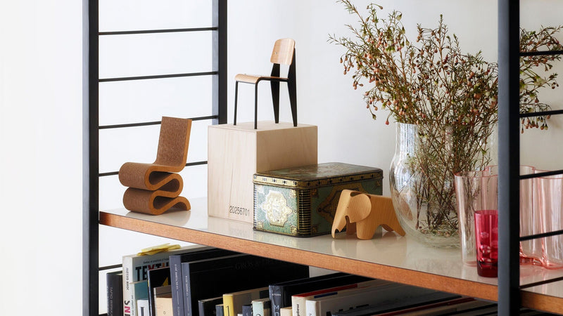 Miniatures Wiggle Side Chair Art Vitra 