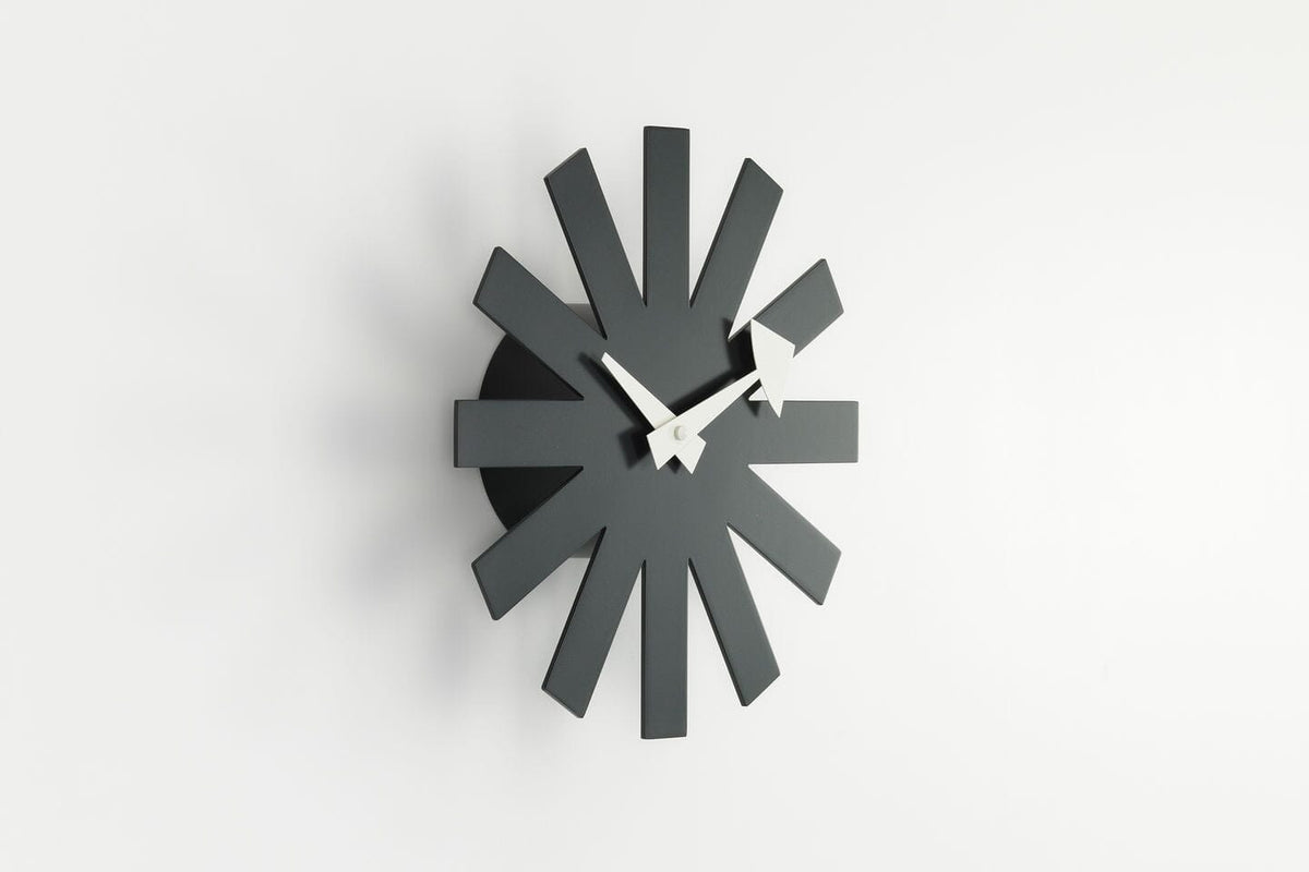 Nelson Asterisk Clock - Black Clocks Vitra 