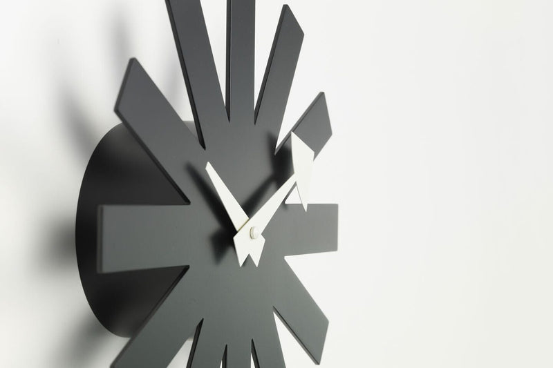 Nelson Asterisk Clock - Black Clocks Vitra 