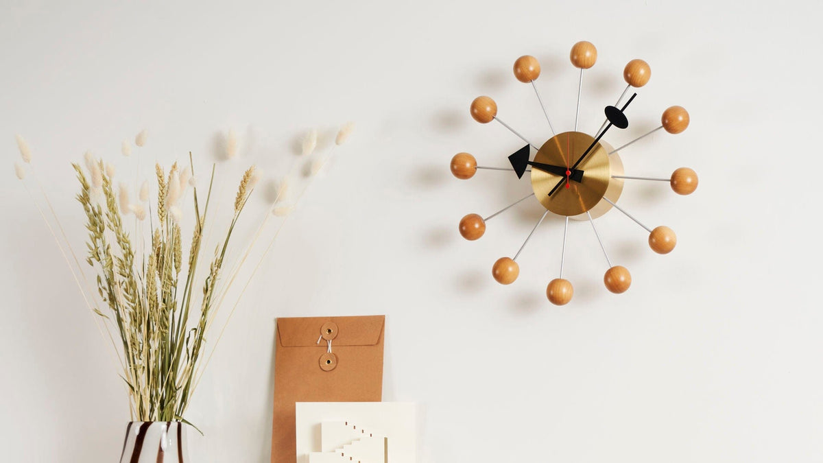 Nelson Ball Clock - Cherry clock Vitra 