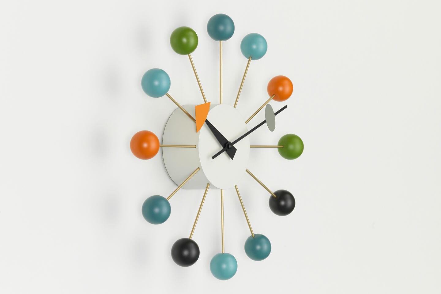 Nelson Ball Clock Multi-Colored Clocks Vitra 