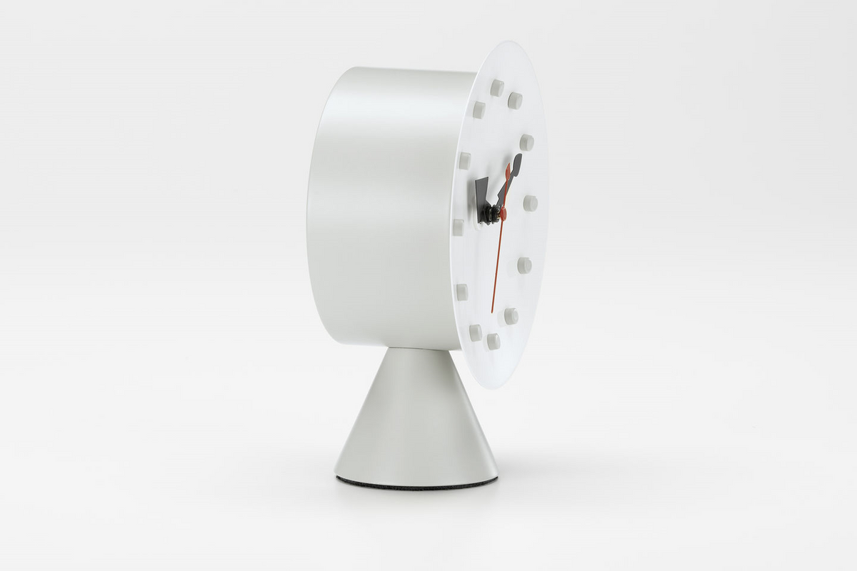 Nelson Cone Base Clock Clocks Vitra 