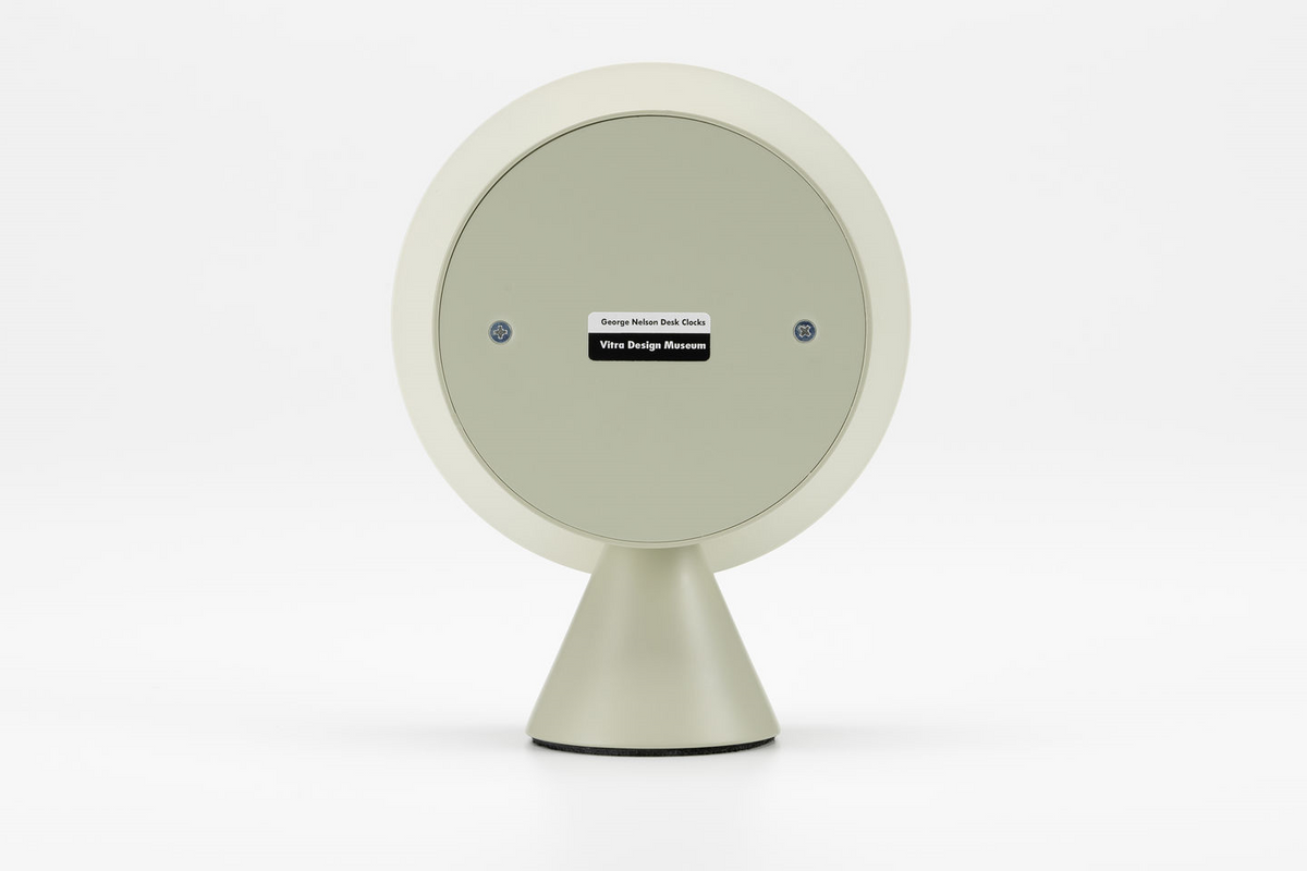 Nelson Cone Base Clock Clocks Vitra 