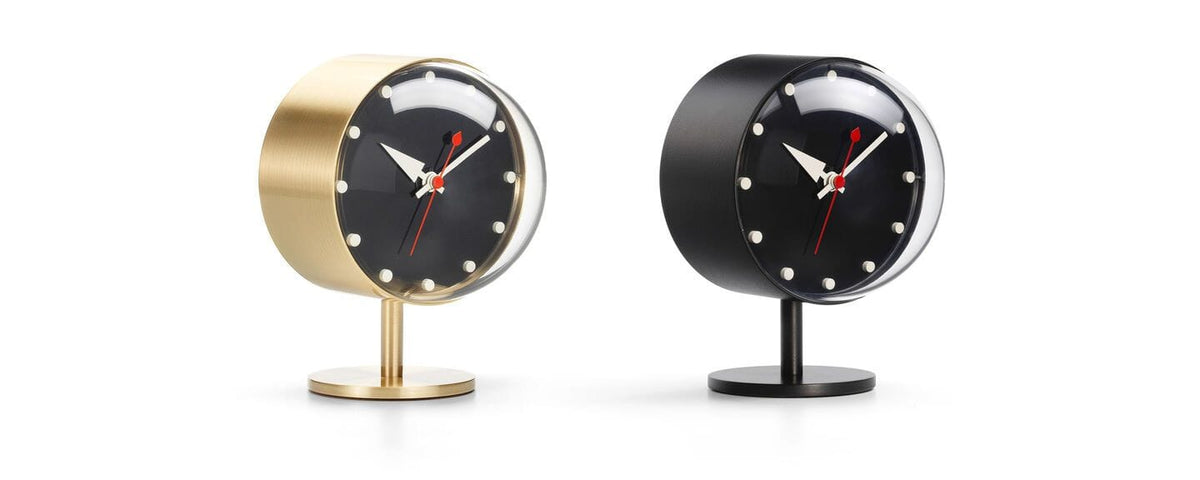 Nelson Night Desk Clock Clocks Vitra 