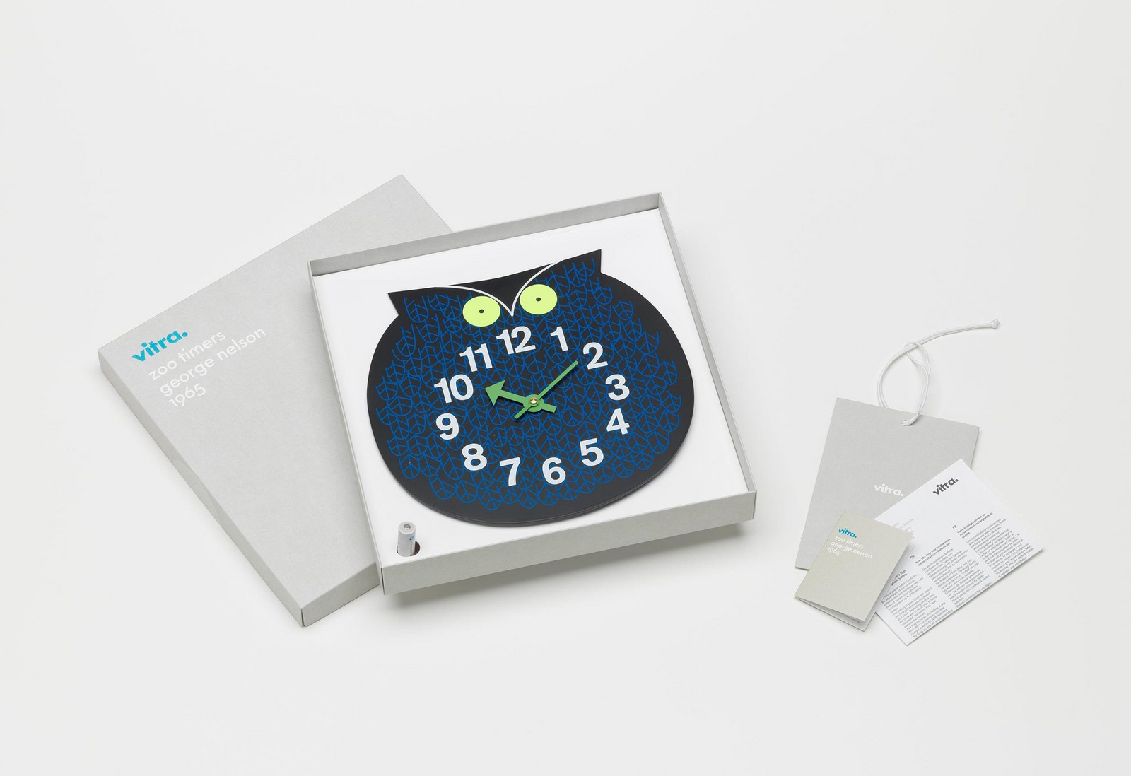 Omar the Owl Zoo Timer Clocks Vitra 