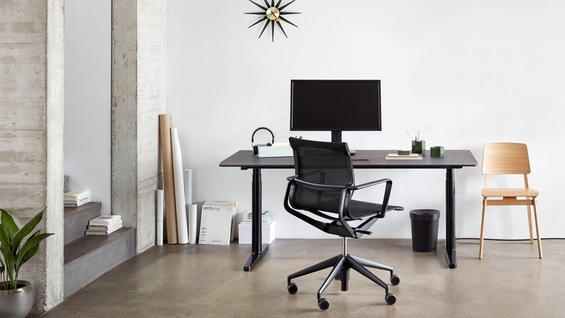 Nelson Sunburst Clock Black/Brass Clocks Vitra 
