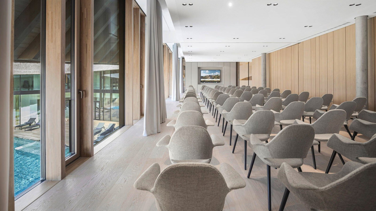 Organic Conference Chair Side/Dining Vitra 