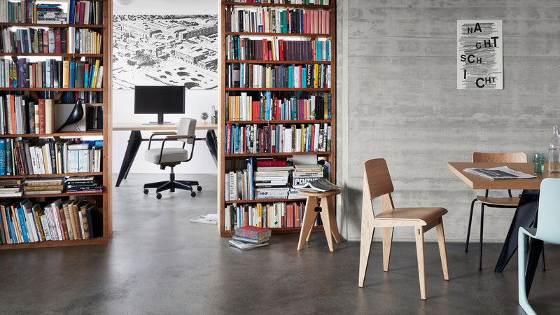 Chaise Tout Bois Side/Dining Vitra 