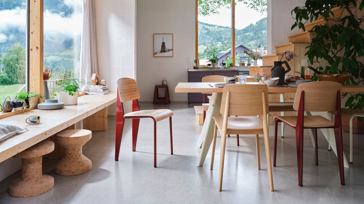 Prouve Em Table HPL Dining Tables Vitra 