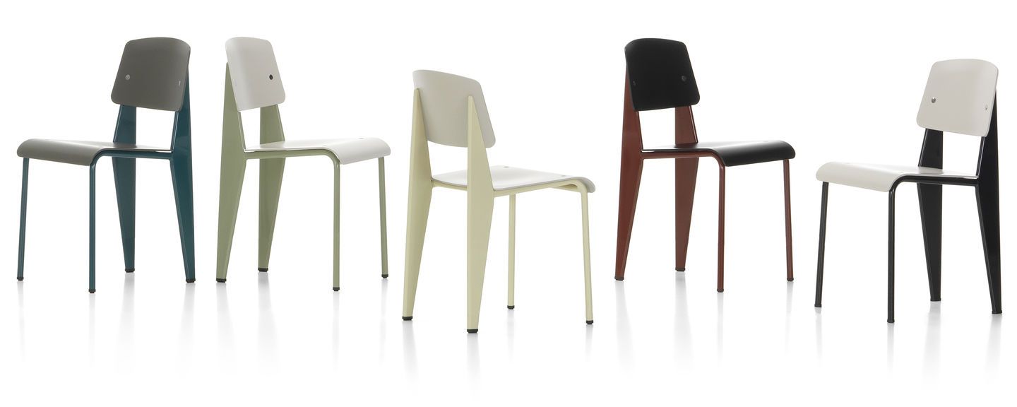 Prouve Standard SP Chair Side/Dining Vitra 