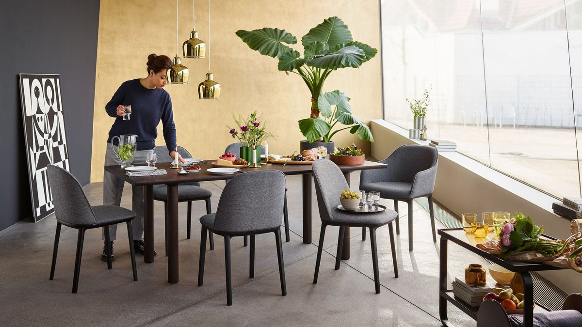 Softshell Chair With Four Leg Base Side/Dining Vitra 