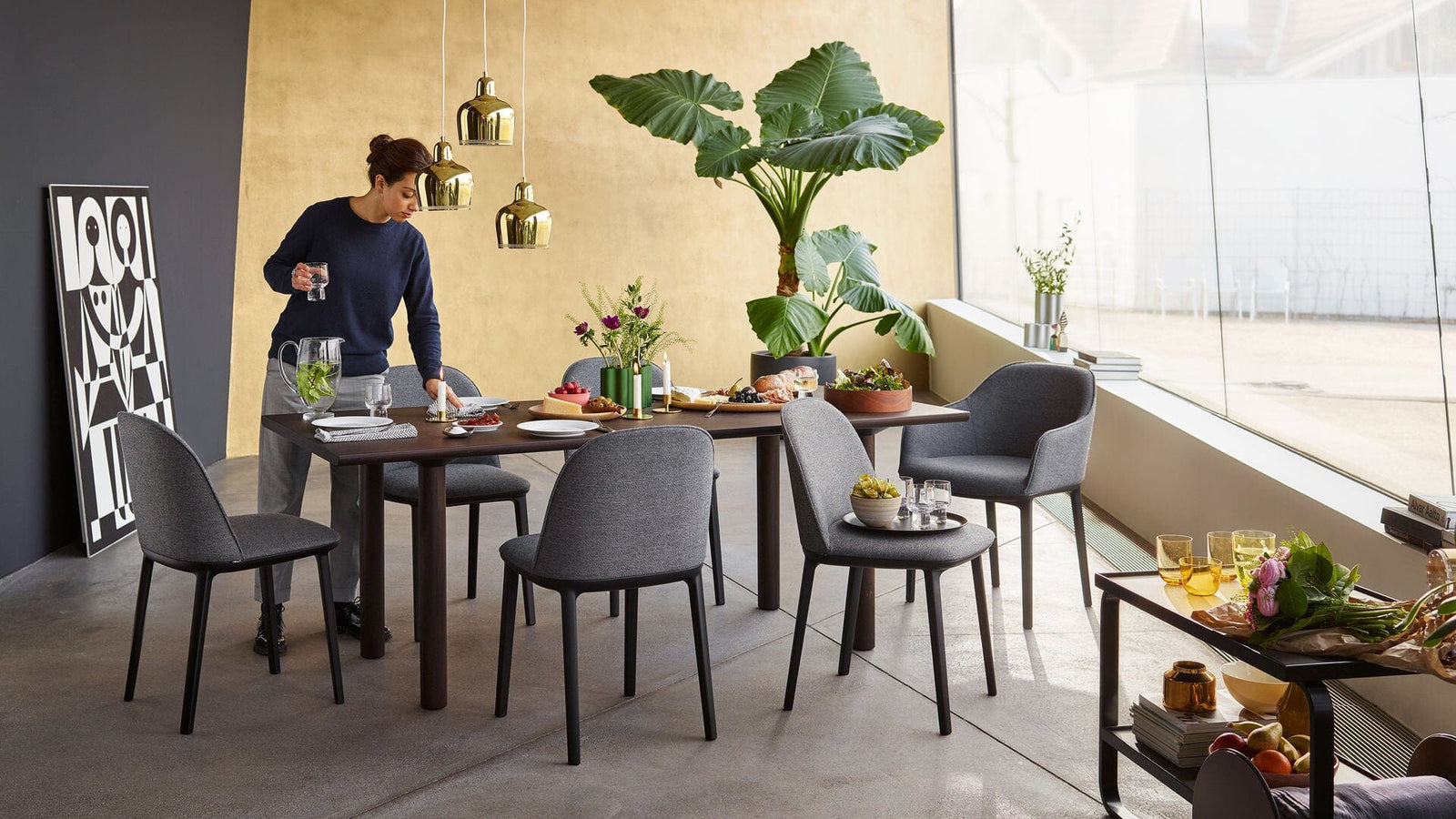 Softshell Side Chair Side/Dining Vitra 