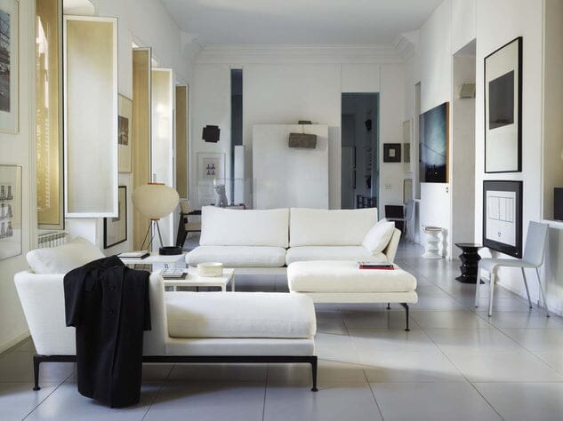 Suita Sofa Open Three Seater Sofa Vitra 