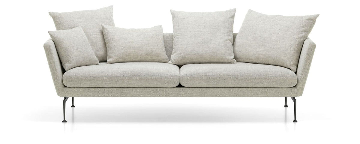 Suita Three-Seater Sofa With Pointed Back Cushions Sofa Vitra 