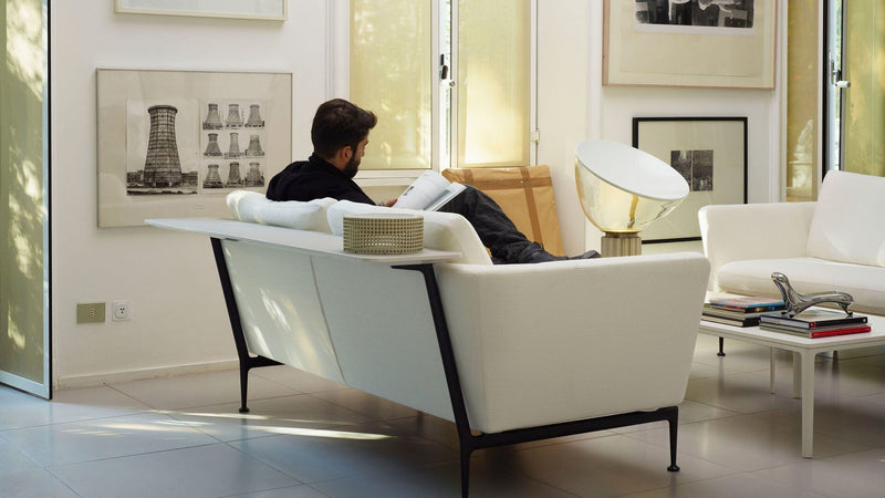 Suita Two-Seater Sofa With Classic Back Cushions Sofa Vitra 