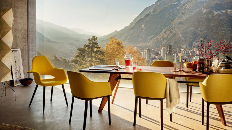 Table S.A.M. Bois Dining Tables Vitra 