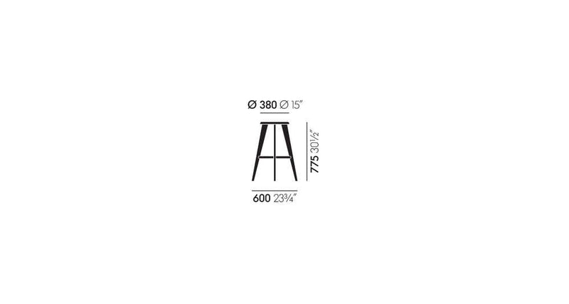 Tabouret Haut Stool Stools Vitra 