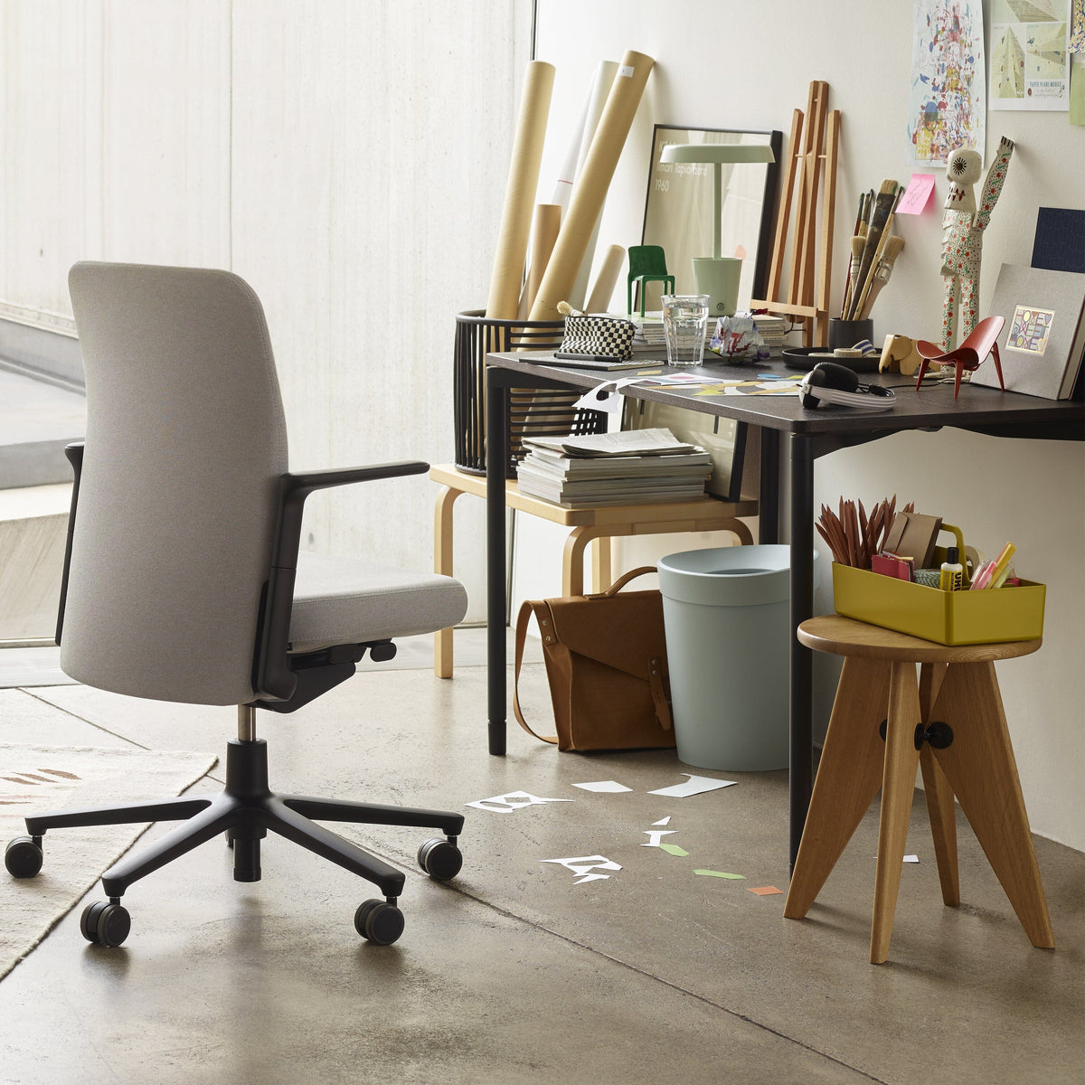 Tabouret Solvay Stool Stools Vitra 