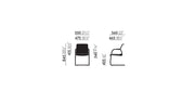 Unix Office Chair - Cantilever Base Office Chair Vitra 
