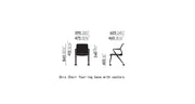 Unix Office Chair - Four Legged Base Office Chair Vitra 