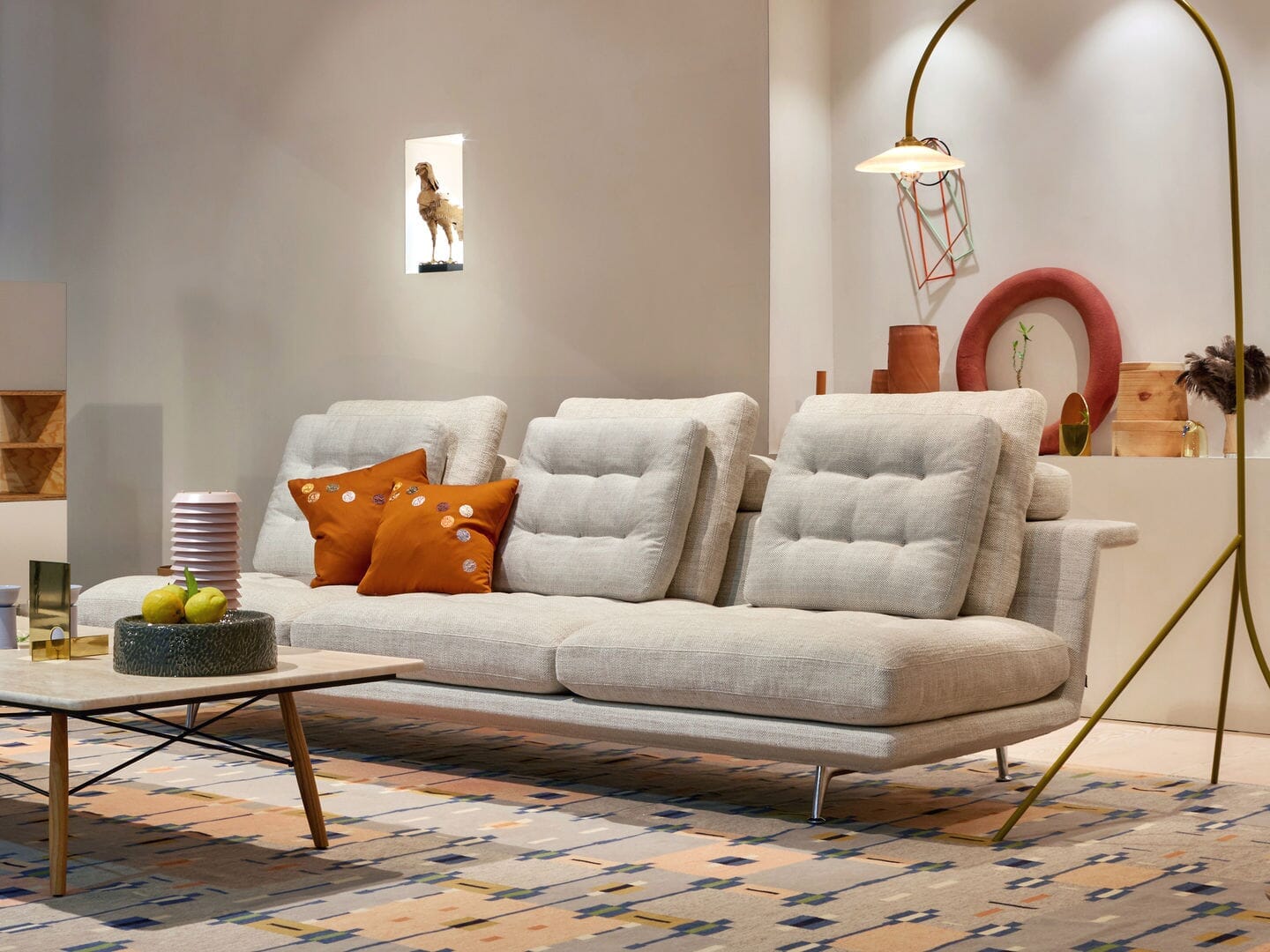 Grand Sofà 3-Seater Sofa Vitra 