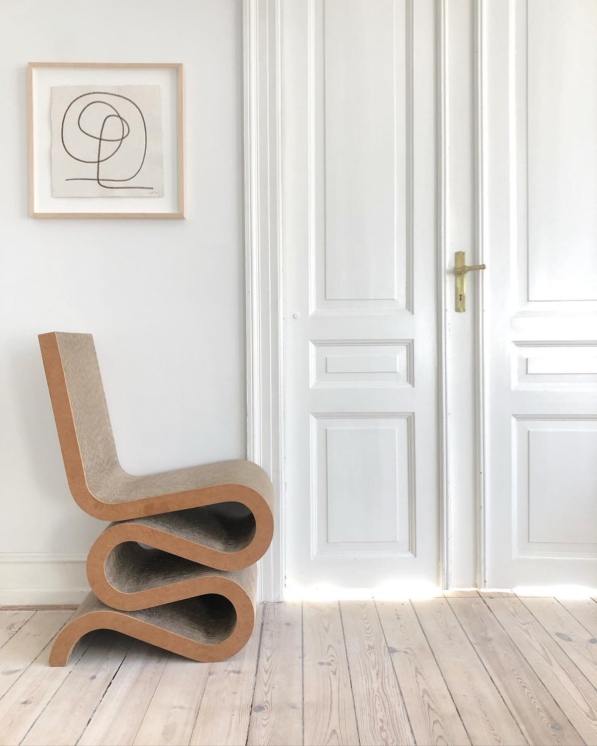 Wiggle Side Chair Side/Dining Vitra 