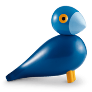 Kay Bojesen Songbird, Painted Beech, Medium (Blue)