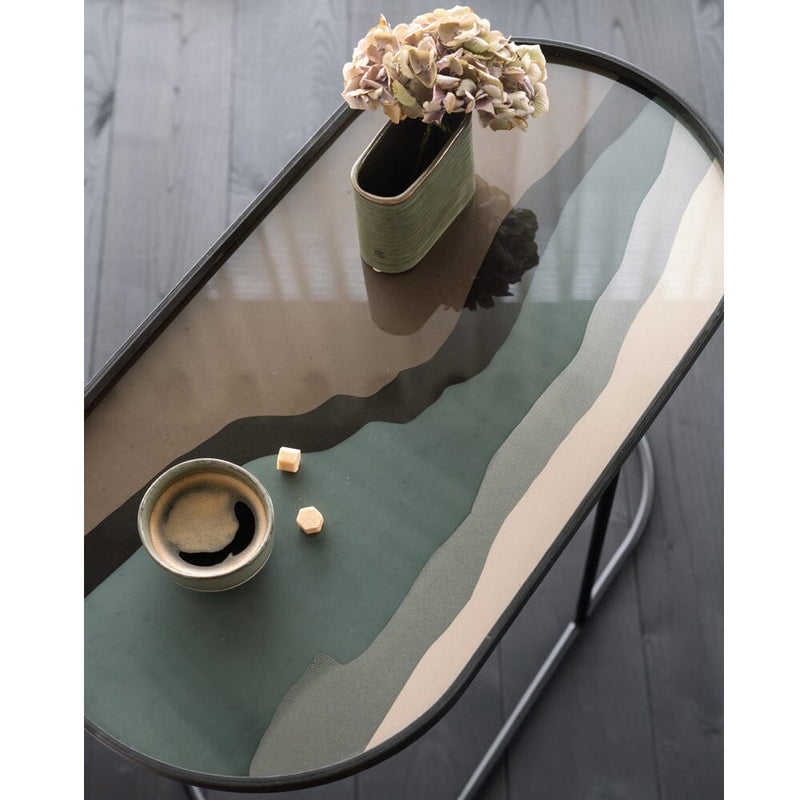 Wabi Sabi Glass Oblong Tray Tray Ethnicraft 