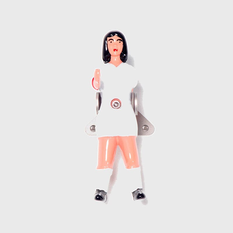 Wall Champions 1 Coat Hanger Coat Hooks RS Barcelona White Girl 