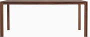 Doubleframe Table table herman miller 36” Wide x 70” Long Walnut 