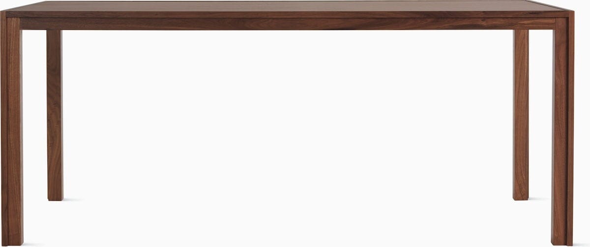 Doubleframe Table table herman miller 36” Wide x 70” Long Walnut 