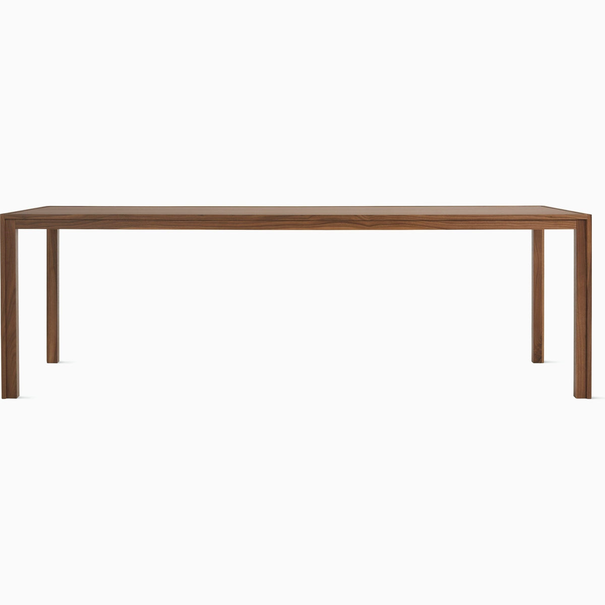 Doubleframe Table table herman miller 36” Wide x 92” Long Walnut 