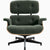 Eames Lounge Chair in Mohair Supreme lounge chair herman miller Standard Walnut + $800.00 Mohair Supreme Armory