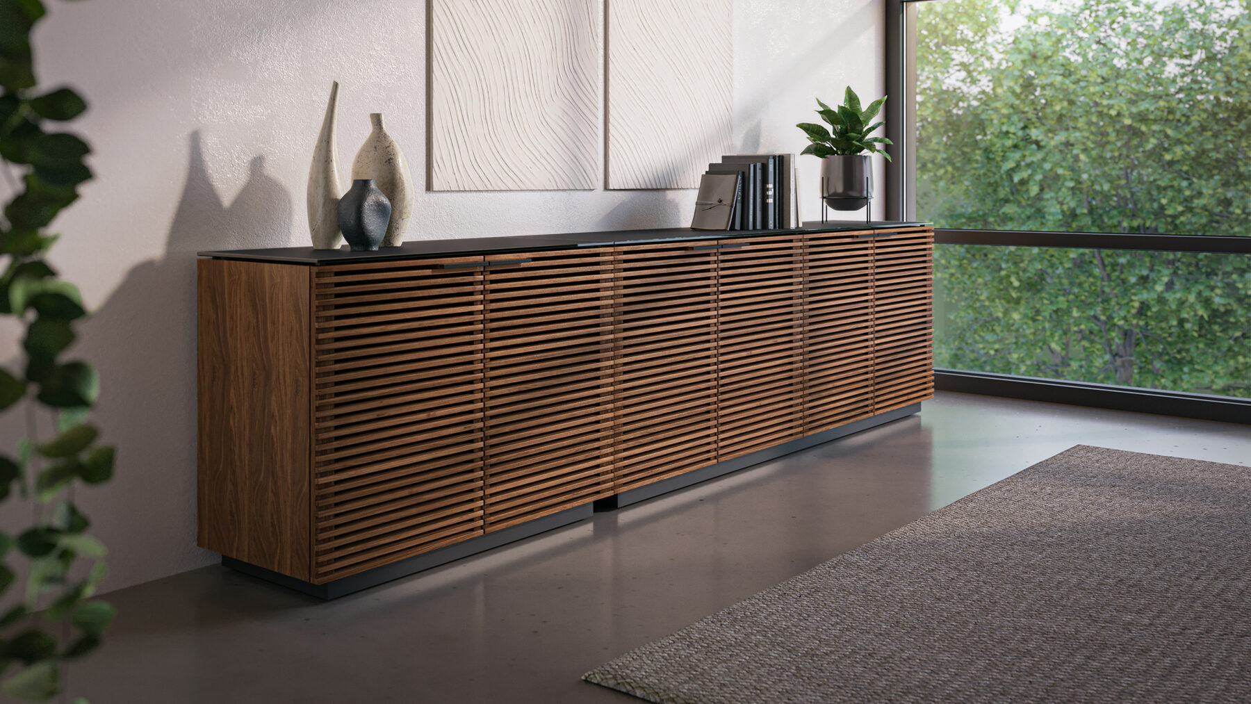 Corridor 8109 4-Door Storage Credenza storage BDI 