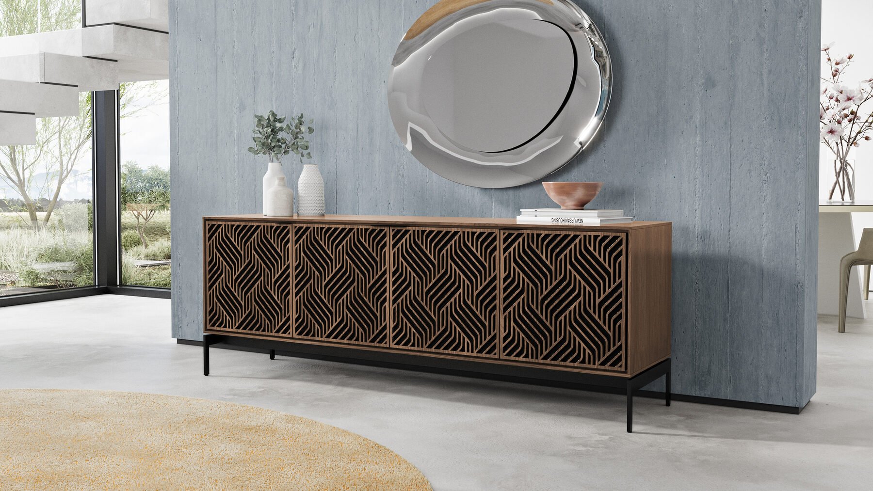 Elements 8709-WE Media + Storage Console