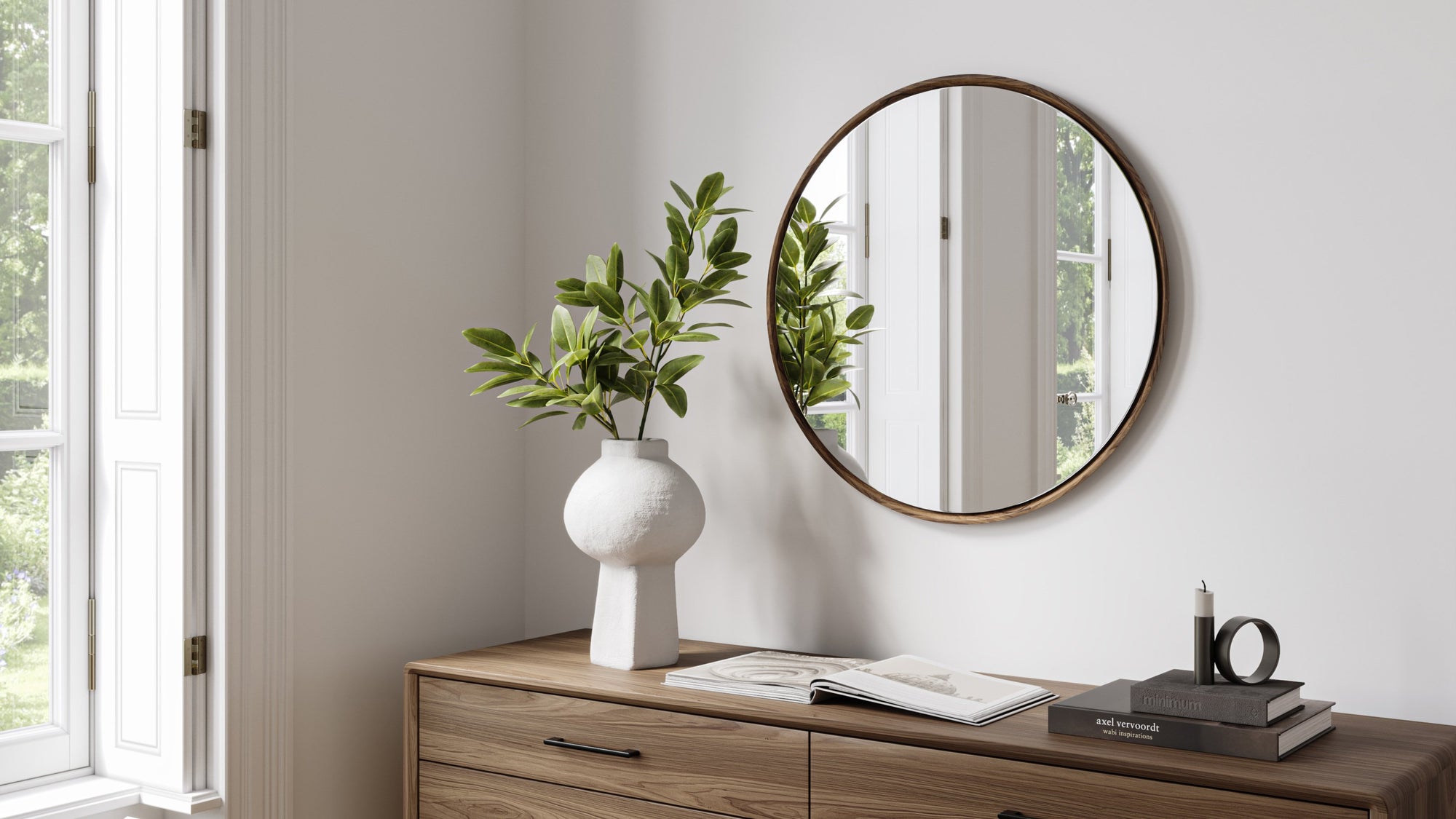 Linq 9190 Round Mirror