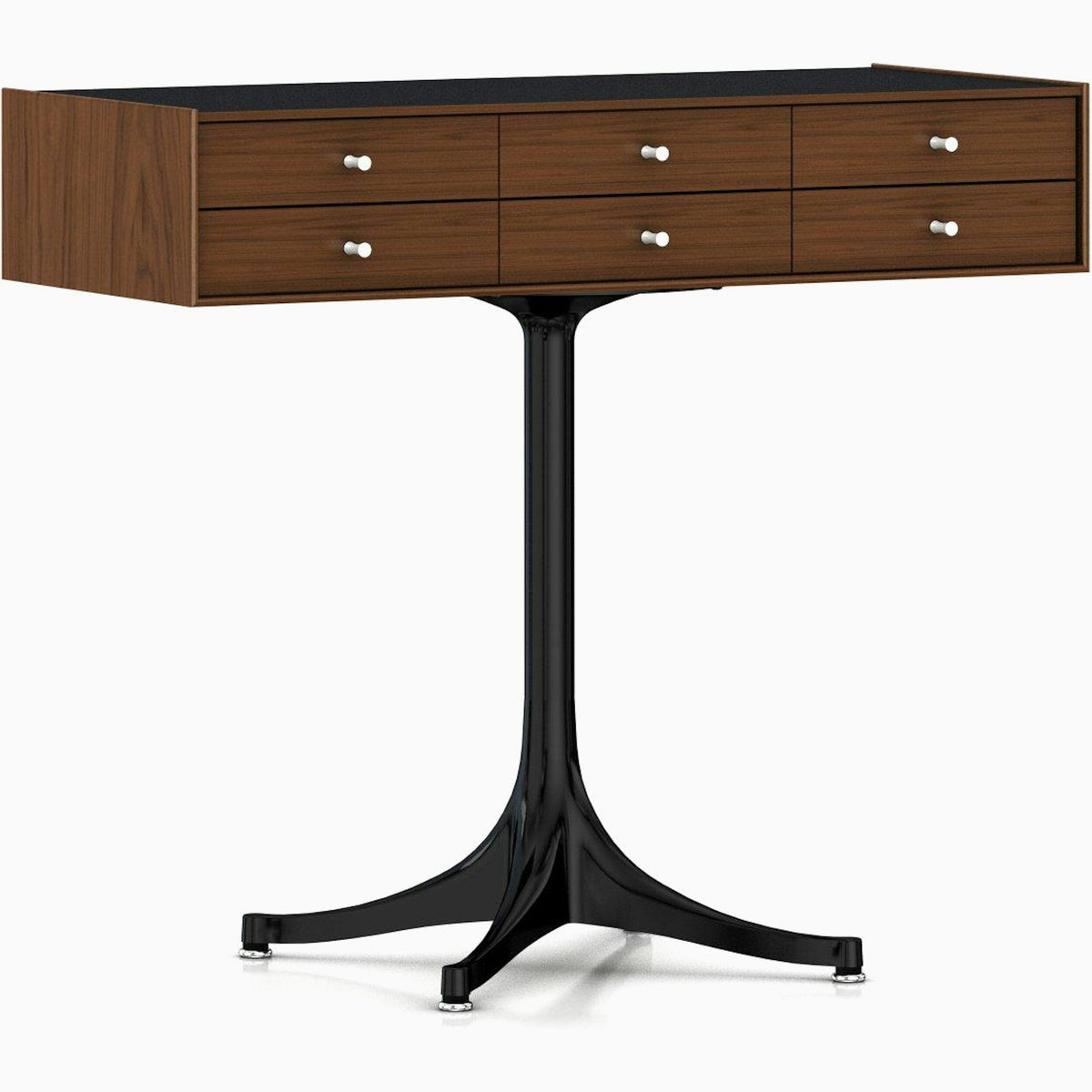 Nelson Miniature Chest 6 Drawer With Pedestal storage herman miller 