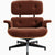 Eames Lounge Chair in Mohair Supreme lounge chair herman miller Standard Oiled Walnut + $1150.00 Mohair Supreme Brandy