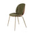 Beetle Dining Chair with Conic Base - Veneer Shell - Front Upholstered Chairs Gubi 