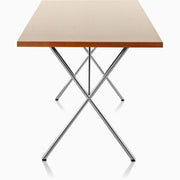 Nelson X-Leg Table with Veneer Top Dining Tables herman miller 