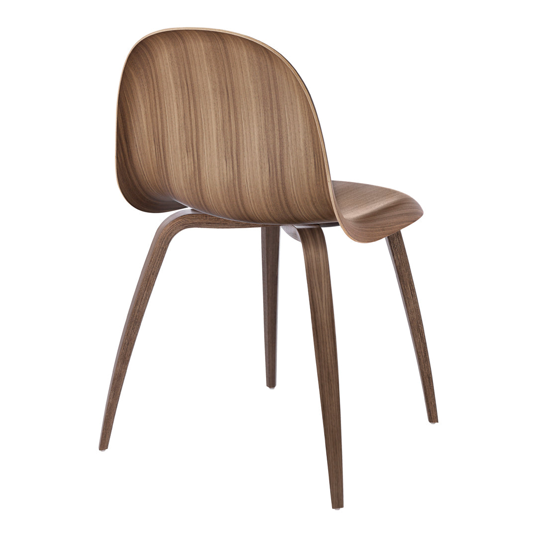 3D Dining Chair - Wood Base