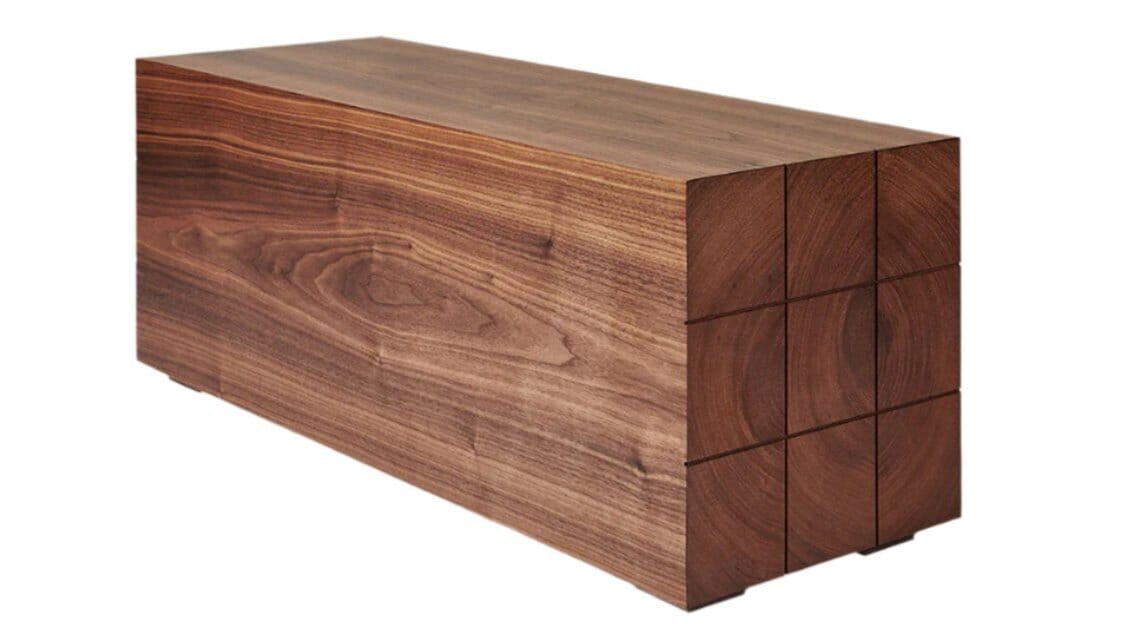 MIX Modular Block Table Tables Gus Modern Walnut 