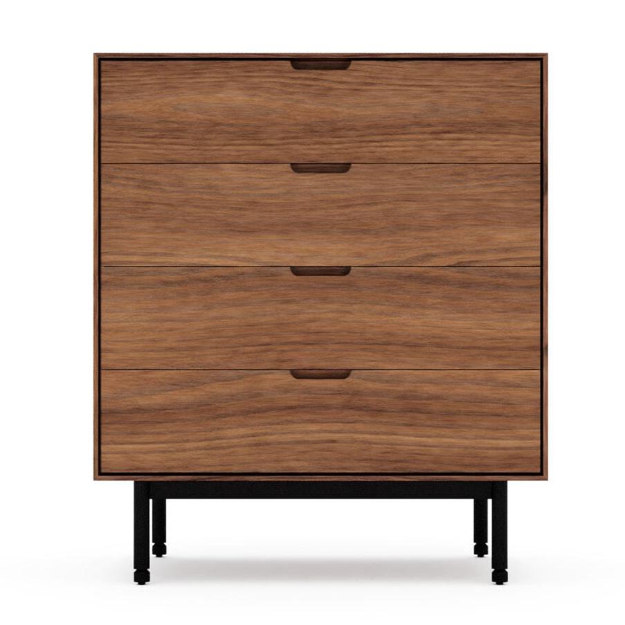 Munro 4 Drawer Dresser storage Gus Modern Walnut 