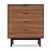 Munro 4 Drawer Dresser storage Gus Modern Walnut 